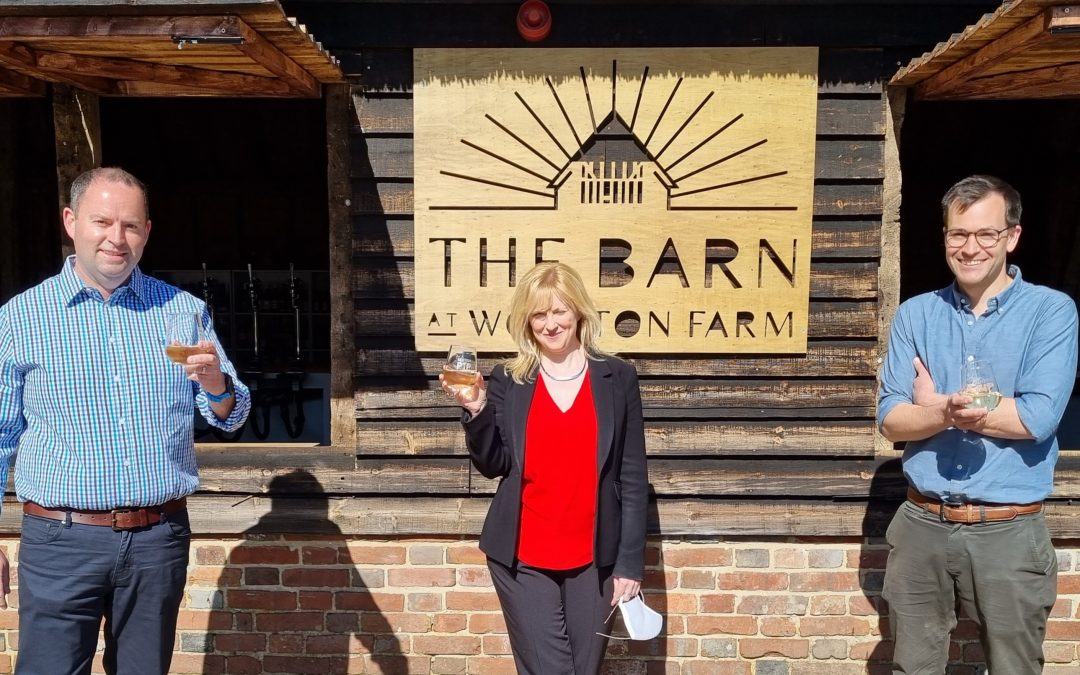 Local MP Shows Support for Kentish Pip Cider
