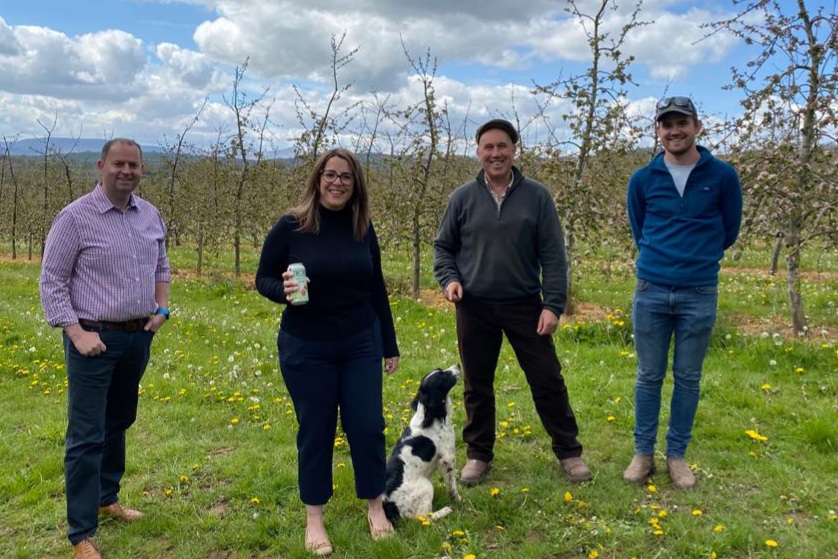 Fay Jones MP Shows Support for Cider Makers