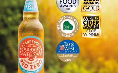 Sandford Orchards scoops more awards for non-alcoholic cider