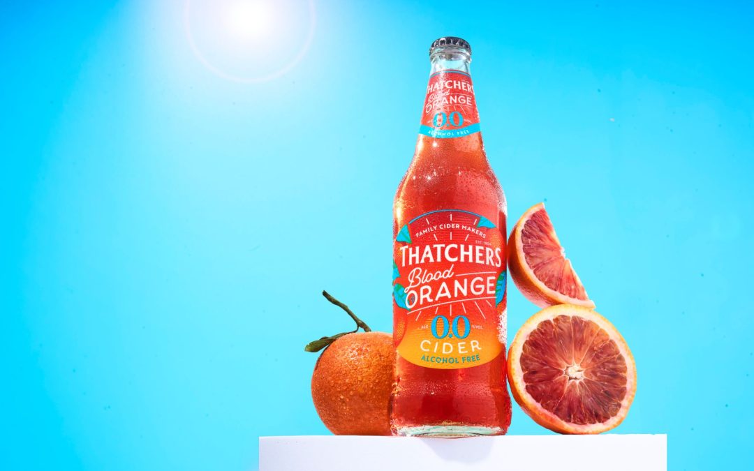 Launch of Thatchers Blood Orange Alcohol Free Cider