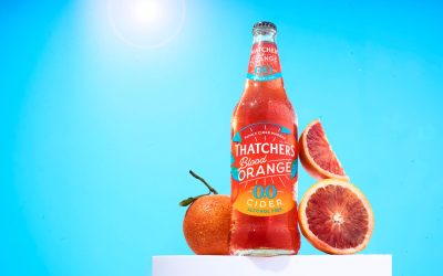 Launch of Thatchers Blood Orange Alcohol Free Cider